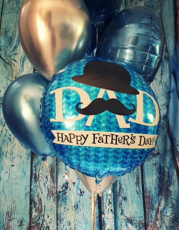 Fathers Day Balloon Bouquet $65
