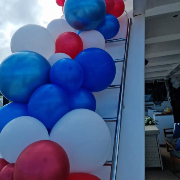Yacht Balloon Installation $100per M