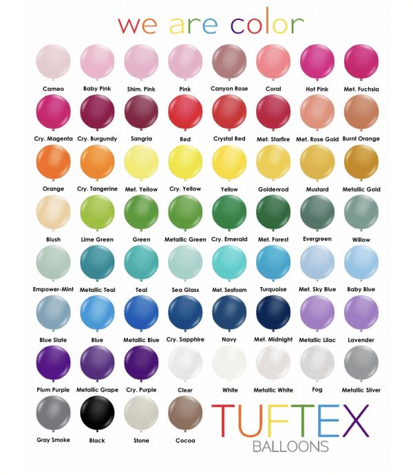 Tuftex Color Chart