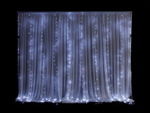 Led Fairylight Curtain Backdrop 3m