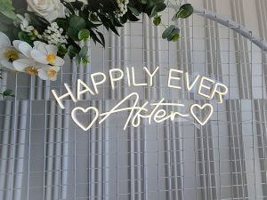 Neon Sign Happily Ever After